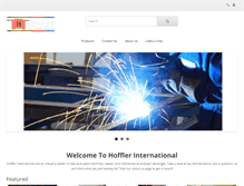 Tablet Screenshot of hoffler.co.uk